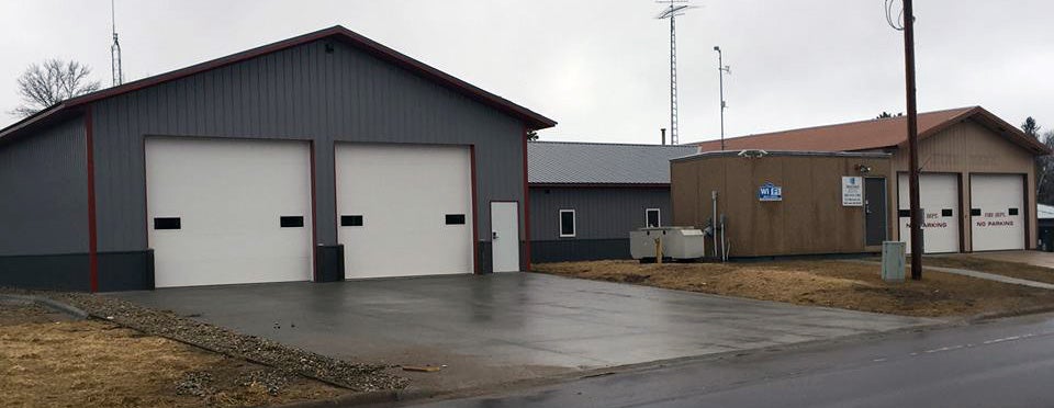 Industrial buildings constructed by skilled commercial construction contractors.