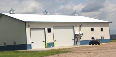 Modern Steel Structure Designed For Industrial And Agricultural Use By Contractors